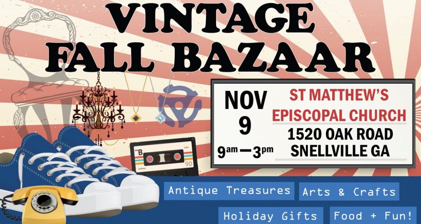 Vintage Bazaar November 9