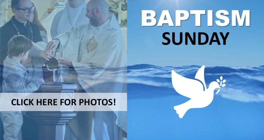 Baptisms  |  January 12